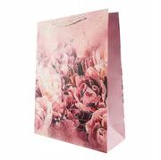 Opakowania i torebki na prezenty - Duża Torba Na Prezenty Kwiat 30X40Cm Różne Kolory - miniaturka - grafika 1