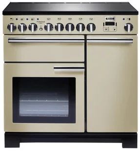 Kuchenka elektryczna Kuchnia z płytą indukcyjną FALCON Professional Deluxe 90 Kremowy chrom - Kuchenki elektryczne - miniaturka - grafika 1