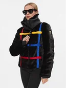 Kurtki narciarskie - Rossignol Kurtka puchowa Milly RLJWJ41 Czarny Slim Fit - miniaturka - grafika 1