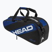 Tenis ziemny - Torba tenisowa HEAD Team Racquet Bag M blue/black - miniaturka - grafika 1