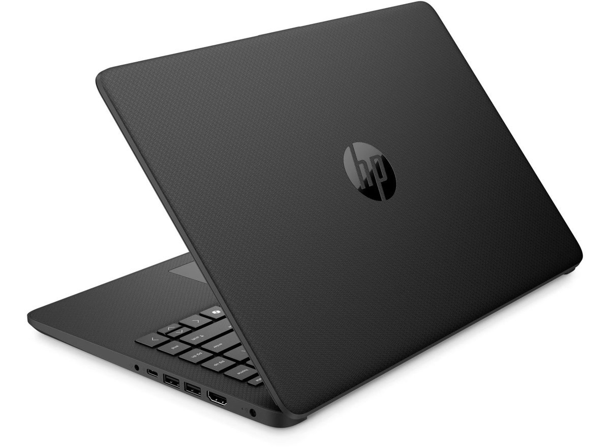 HP 14-dq0020nr / 47X75UA / Intel N / 16GB / 64GB eMMC / Intel UHD 600 / HD / Win 11 / Czarny 47X75UA _16GB_64SSD_W11