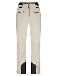 Ziener TILLA damskie spodnie narciarskie/spodnie śniegowe | oddychające, wodoodporne, Primaloft, Silver Beige DOB, 38 - Spodnie damskie - miniaturka - grafika 1