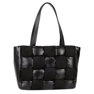Gabor bags Abbi damska torba na ramię na ramię z zamkiem błyskawicznym średnia czarna, czarny, m, moda - Torebki damskie - miniaturka - grafika 1