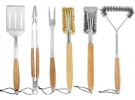 Akcesoria do grilla - GRILLMEISTER Akcesoria do grilla z drewnianym uchwytem - miniaturka - grafika 1