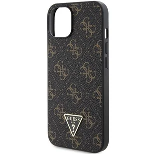 Etui Guess GUHCP14SPG4GPK Apple iPhone 14 / 15 hardcase 4G Triangle Metal Logo czarny/black - Etui i futerały do telefonów - miniaturka - grafika 7