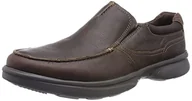 Klapki i japonki męskie - Clarks Męskie klapki Bradley Free Slipper, Tan Tumbled, 41 EU, Tan Tumbled, 41 EU Weit - miniaturka - grafika 1