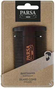 Parsa Beauty Men Beard Comb - grzebień do brody i wąsów - Kosmetyki i akcesoria do pielęgnacji brody - miniaturka - grafika 2