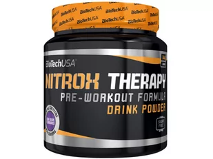 BioTech NitroX Therapy Pre-Workout Formula 340 g - Przedtreningówki - miniaturka - grafika 1