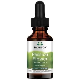 SWANSON PASSION FLOWER LIQUID EXTRACT 29,6ml - Suplementy naturalne - miniaturka - grafika 1