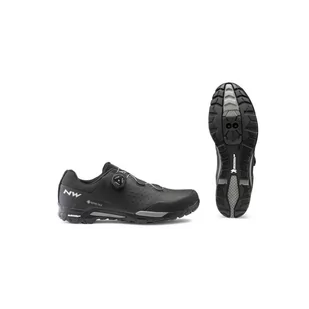 Buty rowerowe MTB męskie NORTHWAVE XTRAIL PLUS GTX czarne - Buty rowerowe - miniaturka - grafika 1