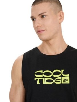 Koszulka Bez Rękawów 4F 4FWSS25TSLEM123-20S r.S Męska T-shirt Tank Top