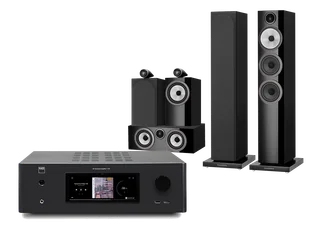 Kino domowe NAD T778 (czarny) + 704 S3 + 705 S3 + HTM72 S3 (czarny) - Kino domowe - miniaturka - grafika 1