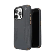 Etui i futerały do telefonów - Speck Presidio2 Grip - Etui iPhone 15 Pro (Charcoal Grey / Cool Bronze / White) - miniaturka - grafika 1