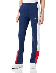 FILA Damskie spodnie rekreacyjne Bellegarde Track, Medieval Blue-Bright White-true Red, XL - Spodnie damskie - miniaturka - grafika 1