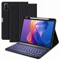 Etui do tabletów - Etui Tech-Protect SmartCase Pen + Keyboard Xiaomi Redmi Pad 2 11.0 Black - miniaturka - grafika 1