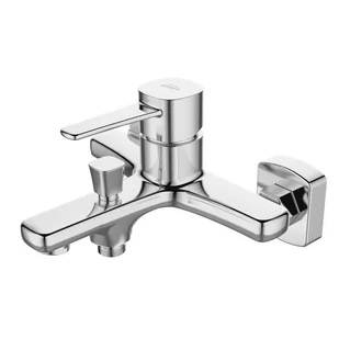 Invena BATERIA NATRYSKOWA GLAMOUR TREND CHROM BN-02-001-V - Baterie wannowe i prysznicowe - miniaturka - grafika 1