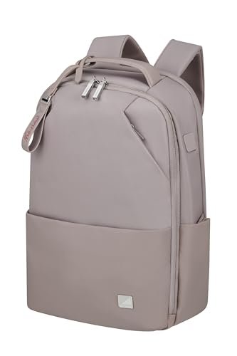 Samsonite Workationist – plecak na laptopa 14,1 cala, 40 cm, 14 l, różowy (kwarcowy), różowy (kwarcowy), Schultertasche 14.1 Zoll, plecaki