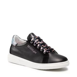 Buty dla dziewczynek - Sneakersy GUESS - FJ7MIL LEA12 BLACK - grafika 1