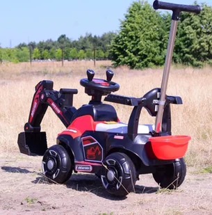 Duża Koparka, Jeździk Na Akumulator, Ruchoma Łyżka MNW-5188 - Pojazdy elektryczne dla dzieci - miniaturka - grafika 10