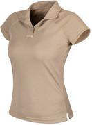 Odzież taktyczna i umundurowanie - Koszulka termoaktywna Polo damska HELIKON UTL TopCool Lite Beż XS (PD-UTW-TL-13-B02) - miniaturka - grafika 1
