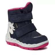 Buty dla dziewczynek - Śniegowce Superfit GORE-TEX 1-006010-8020 M Blue/Pink - miniaturka - grafika 1