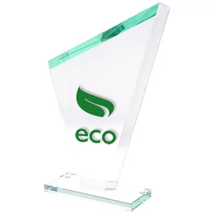 Trofeum szklane grawerowane + wypełnienie farbą - Gadżety dla kibiców - miniaturka - grafika 1