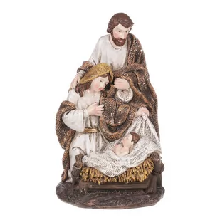 Rodzina betlejemska, 9 x 16 x 8 cm, polyresin - Ozdoby bożonarodzeniowe - miniaturka - grafika 1