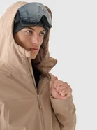 Kurtka narciarska membrana 5000 męska 4F 4FWAW24TTJAM579-82S Brązowy