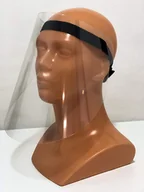 Maseczki ochronne i antywirusowe - Zofino, przyłbica ochronna na pasku, 1 szt. - miniaturka - grafika 1