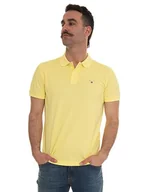 Koszulki męskie - GANT Oryginalna męska koszulka polo Pique SS Rugger, Clear Yellow, Standard, przezroczysty żółty, XL - miniaturka - grafika 1