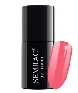 Semilac UV Hybrid lakier hybrydowy 046 Intense Pink 7ml 31253-uniw - Lakiery hybrydowe - miniaturka - grafika 1