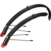 Błotniki rowerowe - Kross Błotniki Merlin 28'' Czarne 5904993346877 - miniaturka - grafika 1