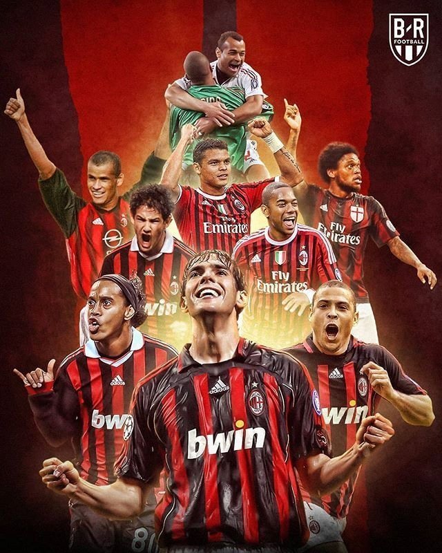 PUZZLE AC MILAN Rossoneri Legendy Klubu A3 252 el z Nadrukiem +IMIĘ Pudełko