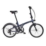 Rowery - Btwin Fold 500 29 cali Granatowy - miniaturka - grafika 1