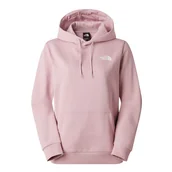 Bluzy sportowe damskie - Bluza damska The North Face Simple Dome 0A89EY0SO1 - różowa - miniaturka - grafika 1