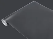 Meble modułowe i akcesoria - Samoprzylepna Ciemnoszara Matowa Okleina Meblowa Na Komodę Meble Regał 45x490 - miniaturka - grafika 1