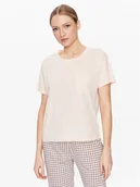 Piżamy damskie - Triumph T-Shirt Mix & Match 10214847 Pomarańczowy Relaxed Fit - miniaturka - grafika 1