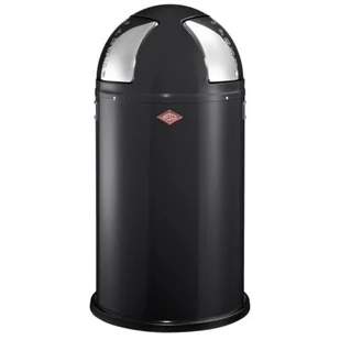 FENIKS WESCO czarny 50l Push Two Wesco 175861-62 - Kosze na śmieci - miniaturka - grafika 1