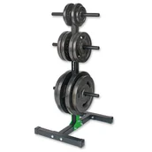 Stojaki na hantle i obciążenia - Stojak na obciążenia EH-S108 ENDORFIT czarny - miniaturka - grafika 1