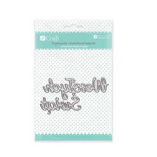 Wykrojnik do papieru napis Wesołych Świąt - Scrapbooking - miniaturka - grafika 1