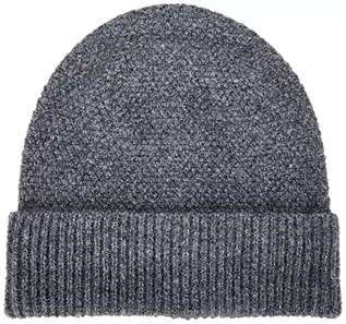 Czapki damskie - ONLY Damska czapka beanie Onlanelise Life Knit Lurex Cc (opakowanie 30 sztuk), Medium Grey Melange/Szczegóły: Lurex, jeden rozmiar - grafika 1