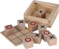 Gry planszowe - GRA KOLKO/KRZYZYK DREW KOSTKA 8X8X3 MC WOOD 200 - miniaturka - grafika 1