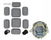 Odzież robocza - Zestaw poduszek do hełmu kasku Poduszki Hełm ASG Taktyczne Wojskowe - miniaturka - grafika 1