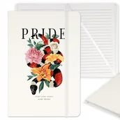 Notesy i bloczki - NOTES PLANER NOTATNIK W LINIE A5 NOWOCZESNE WZORY - miniaturka - grafika 1