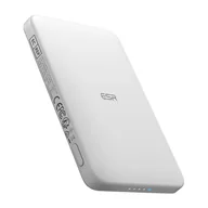 Powerbanki - Powerbank magnetyczny ESR Qi2 MagSlim 5000 mAh (biały) - miniaturka - grafika 1