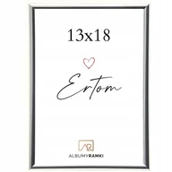 Ramki na zdjęcia - LS1318s LINE STYLE 13x18 Ramka silver - miniaturka - grafika 1