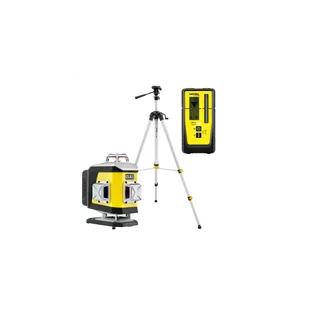 ZESTAW Laser krzyżowy Nivel System CL4B niebieski + statyw SJJM1EX + czujnik RD800 Nivel System - Poziomice laserowe - miniaturka - grafika 1