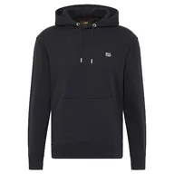 Bluzy męskie - Lee Męska bluza z kapturem Plain Hoodie, czarny, L - miniaturka - grafika 1