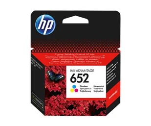 HP 652 CMY color 200str. - Tusze oryginalne - miniaturka - grafika 1