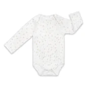 Body dla niemowląt - ColorStories - Body longsleeve Playground Beige 62cm - miniaturka - grafika 1